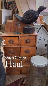 Anxiety was a bit high today.. but scored some treasures I don’t come across often #auction #auctionhunters #haul #oldstuff #SaturdayMotivation #antiques #oldstuff | Gingerchickrehab