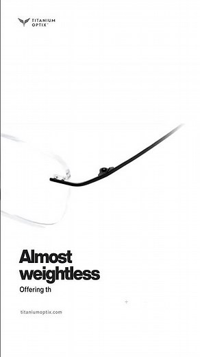 Titanium Rimless Eyeglass Frames for Men, Ultra-Lightweight and Hypoallergenic