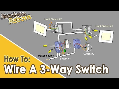 DIY: How To Wire A 3 Way Switch (Multiple Lights) - IN 5 MINUTES!