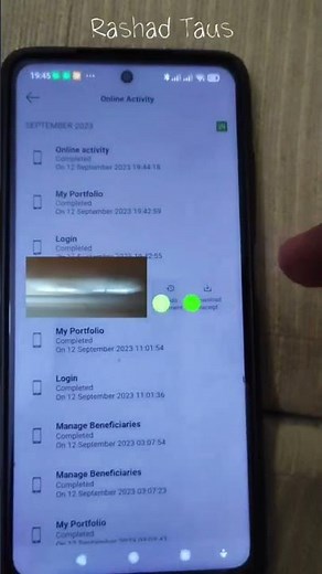 How to download a payment receipt with the new dsb banking app