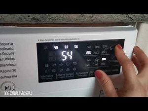 Activar y desactivar sonido LAVADORA DIRECT DRIVE 8KG