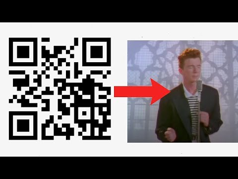 QR code to RICK ROLL!!!!!