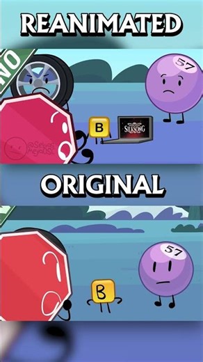 ITFT 2 Reanimated Comparison #itft #objectshow #animation #reanimation