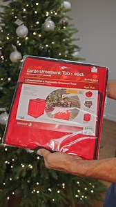 3.4K views · 102 reactions | How to properly store your ornaments in storage bags:  Done decorating? Here's how to keep your ornaments safe 'til next year. No more broken pieces or tangled messes just smart storage! ✨ #HolidayHacks #OrnamentStorage #christmasready | The Christmas Palace | Facebook