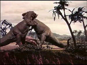 the animal world (1956) stop motion shots part 3.