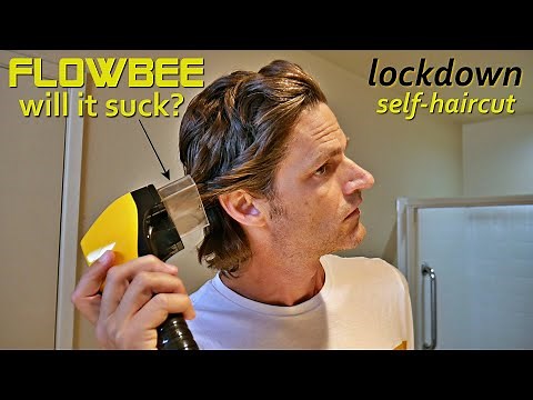 Chopping my hair off with a Flowbee! | Lockdown Self Haircut