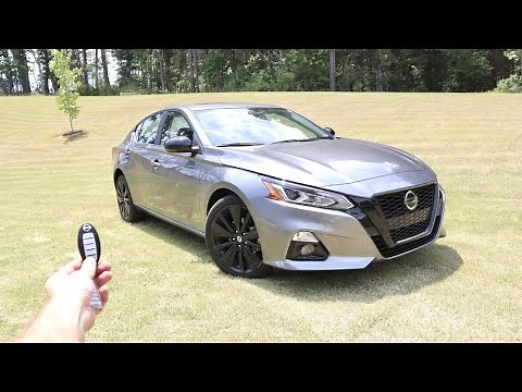 2022 Nissan Altima 2.5 AWD SR: Start Up, Test Drive, Walkaround, POV and Review