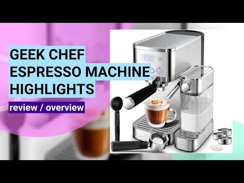 Geek Chef Espresso Machine Review: Perfect Home Brewing with Automatic Milk Frother