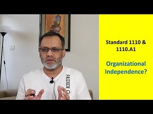 IIA Standard 1110 & 1110.A1