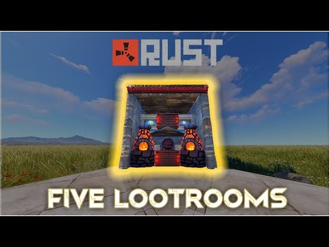Rust - 5 Loot Rooms to Buff Your Rust Base Design