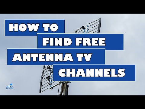 How to Find FREE LOCAL TV ANTENNA CHANNELS Near You