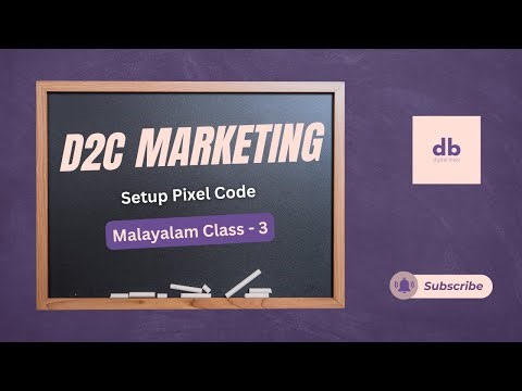 Setup Pixel Code | D2C Marketing - Class 3