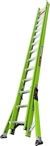 Little Giant Ladders, SumoStance, M28, 28 ft Extension Ladder, Fiberglass, Type IA, 300 lbs weight rating, (18828)