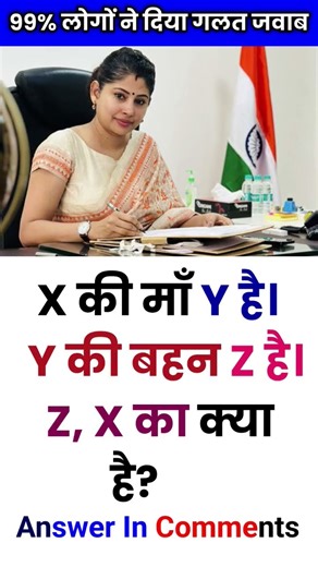 Blood Relation Question🤔 | #blood #gk #short #viral