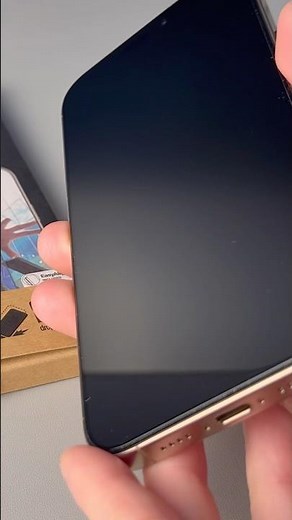 Unboxing and Installing a Tempered Glass Screen Protector for the iPhone 16 Pro Max! #shorts