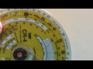 Jeppesen CR 4 How To Do Fuel Calculations