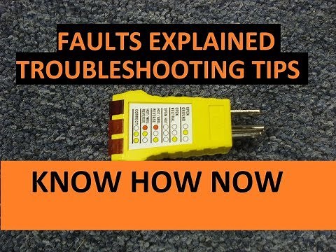 How to Use a Receptacle Tester - Troubleshoot Outlet