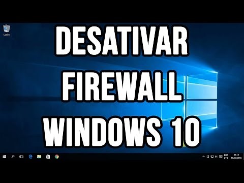 Como desativar o firewall do Windows 10