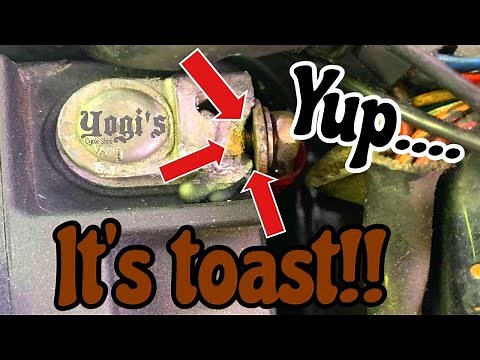 Melted Battery Terminals