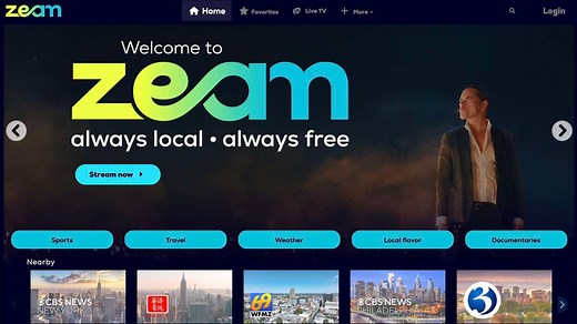 Free, Local TV Streaming Service Zeam Launches Across United States; Here's Everything You Need to Know