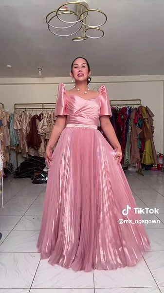 Grace, amplified by pleats. #ma_nggowns #filipiniana #custommadegown #customized #customized