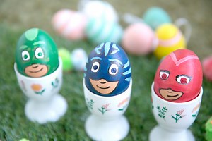 42K views · 607 reactions | Happy Easter! Here's a fun craft you can do with your little one! Get creative and find more arts and crafts ideas over on our brand new Pinterest board: https://uk.pinterest.com/pjmasks | PJ Masks | Facebook
