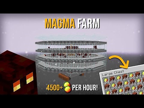 Minecraft BEST MAGMA FARM 1.21 - NEW - 75+ Stacks PER HOUR!