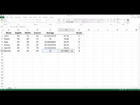 Decimal Places How To Round Numbers In Excel