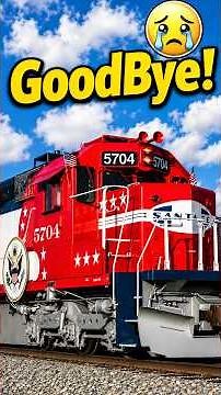 Why Is ATSF 5704 Leaving California?! #savinglocomotives #locomotive #train