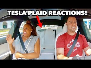 Tesla Model S Plaid Launch Reactions *Hilarious*
