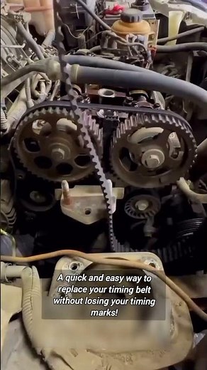 How to Change a Timing Belt.