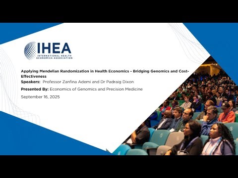 Applying Mendelian Randomization in Health Economics - Bridging Genomics and Cost-Effectiveness