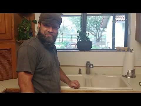 DIY How to install a new kitchen faucet Grohe