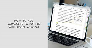 How to Add Comments to a PDF File with Acrobat Online