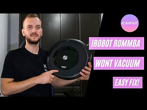 iRobot won't start vacuum - Easy Fix!