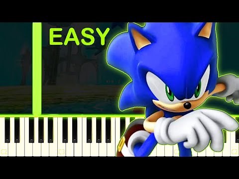 His World | Sonic The Hedgehog Theme - EASY Piano Tutorial