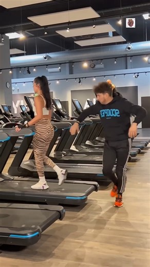 Don't Stepping Running Treadmill😱 Part-2