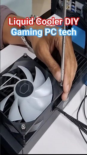 240mm Liquid Cooler Fan Assembly Guide - Easy PC Cooling Upgrade!