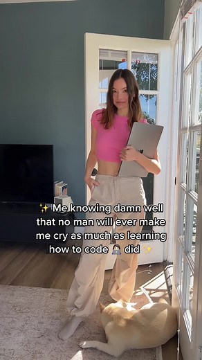 Learning programming can be hard 🥲👩🏻‍💻 But it’s worth it at the end #compsci #softwaredeveloper #learnhowtocode #softwareengineer