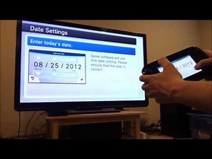 Wii U System Setup