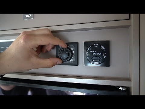 Adjusting the Truma heater in your motorhome. Here's how it works.