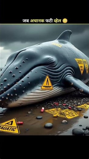 This Whale Suddenly EXPLODED 😱 | The Strangest Ocean Mystery Ever #facts #shorts