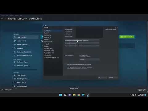 Steamパスワードの変更方法