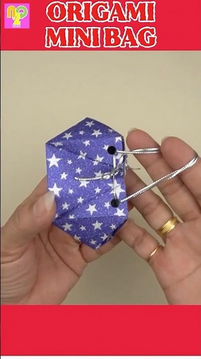 Origami Mini Bag | How to Make Paper Mini Bag | Tutorial Origami