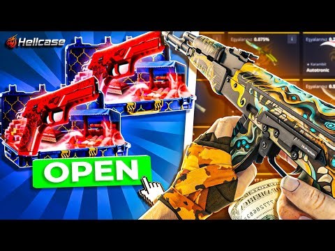 OMG I PULLED $400 AK 47 FROM THE CHEAP CASE !! Hellcase Promo Code 2025