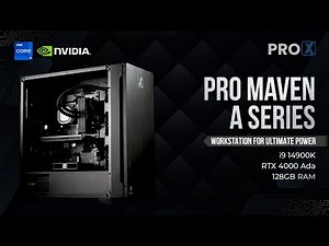 Custom Built Pro Maven A-Series Workstations | Built for AI, Deep Learning & Data Science Workload