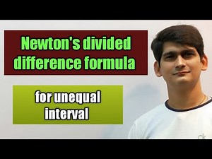 Newton's divided difference formula | Newton divided difference interpolation formula | Tiwari sir