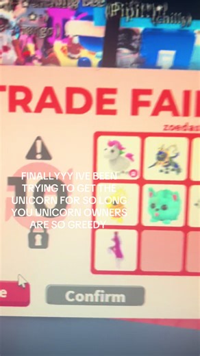 Excited to Finally Get a Unicorn in Adopt Me!