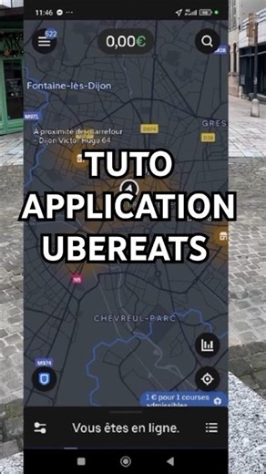 Ubereats app tutorial #ubereats #delivery #franckeats