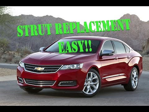 How to Replace Struts - 2014-2018 Chevy Impala - Step By Step!